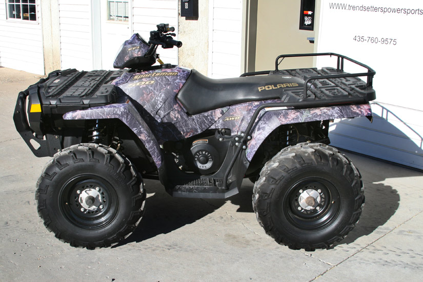Telo Copertura Impermeabile Per Polaris Sportsman 500 HO - Antipioggia, UV E Neve - Con Fori Di Ventilazione
